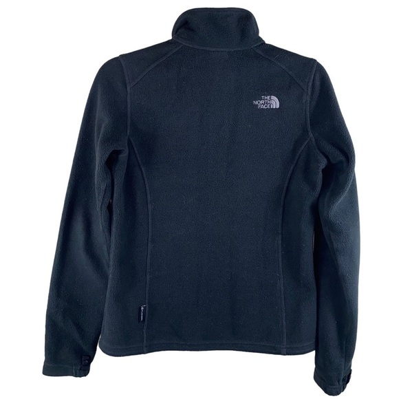 The North Face Women’s black fleece full front zip jacket - Picture 8 of 10